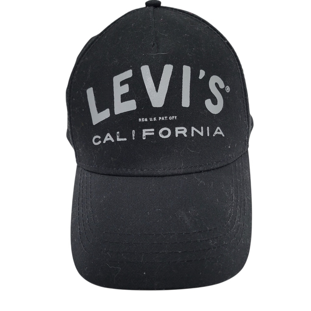 Levi’s Baseball Hat Cap Black One Size Logo Excellent Condition